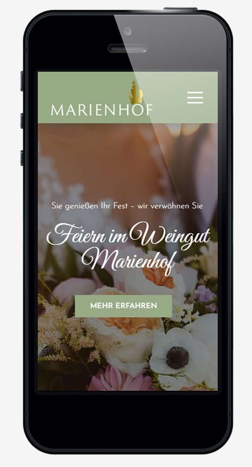 webdesign agentur trier projekt #57 smartphone