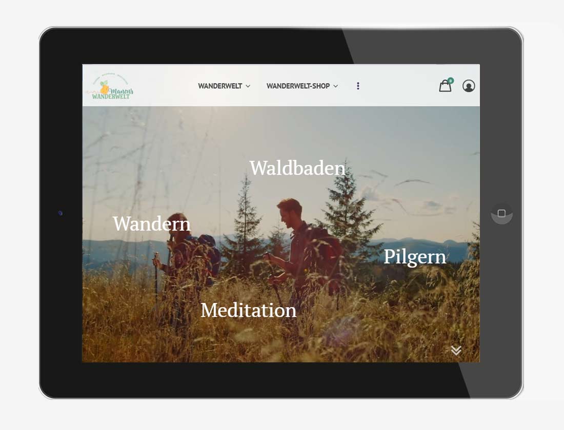 webdesign agentur trier projekt #56 tablet horizontal